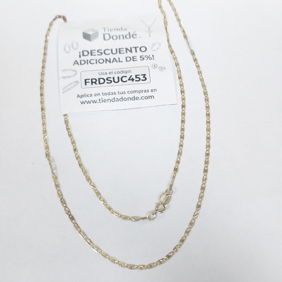CADENA ORO 10 K 1.6 GRMS (SEMINUEVO)