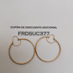 ARRACADAS PAR ORO 8 K 4.6 GRMS (SEMINUEVO)