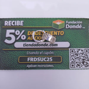 HUGGIES C/CIRCONIAS PLATA .925 2.8 GR (NUEVO)
