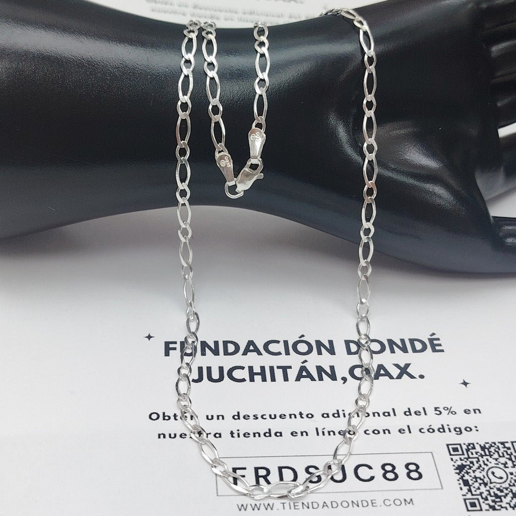 CADENA 1X1 PLATA .925 55 CM 6.62 GR (NUEVO)