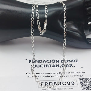 CADENA 1X1 PLATA .925 55 CM 6.62 GR (NUEVO)