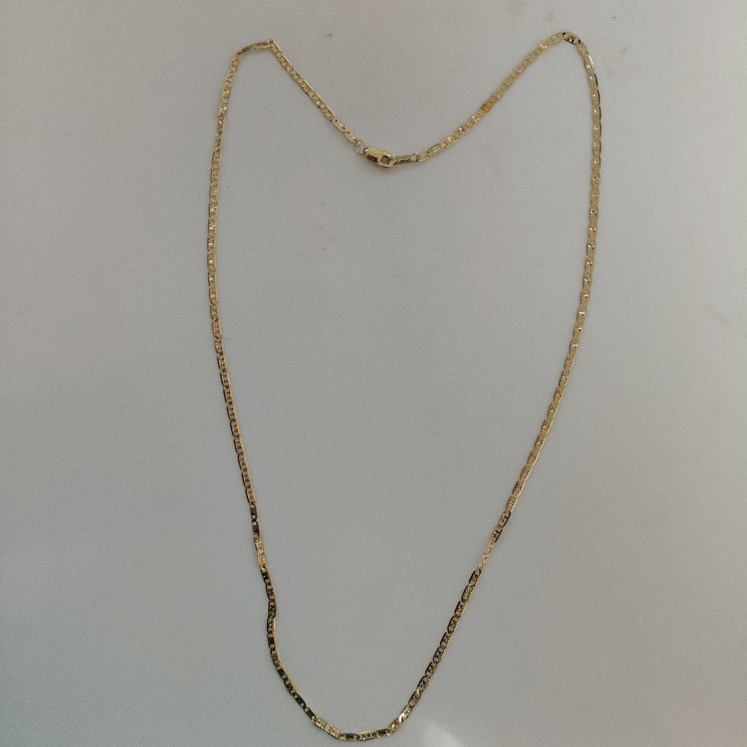 CADENA ORO COMBINADO 14 K 3.7 GRMS (SEMINUEVO)