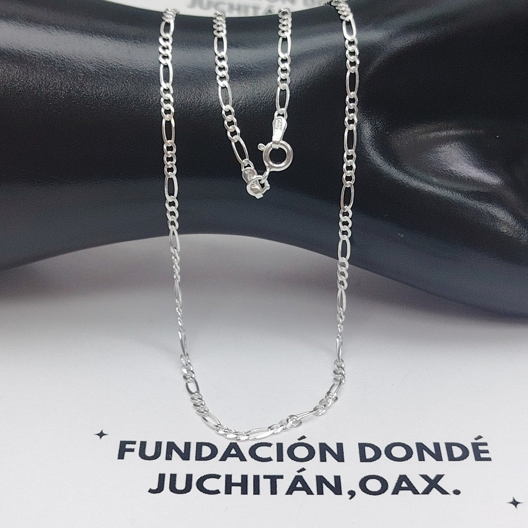 CADENA 3X1 PLATA .925 50 CM 4.22 GR (NUEVO)