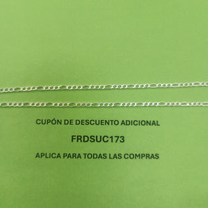 CADENA 3X1 PLATA .925 60 CM 4.82 GR (NUEVO)