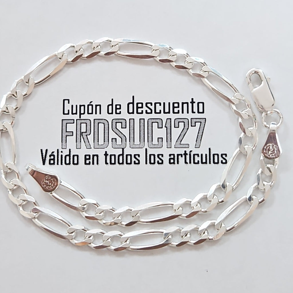 PULSERA 3X1 PLATA .925 18 CM 4.43 GR (NUEVO)