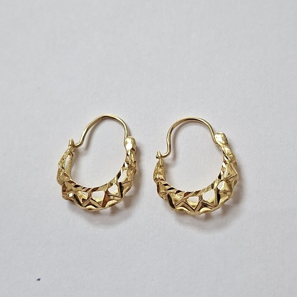 ARETES PAR ORO 10 K 1,20 GRMS (SEMINUEVO)