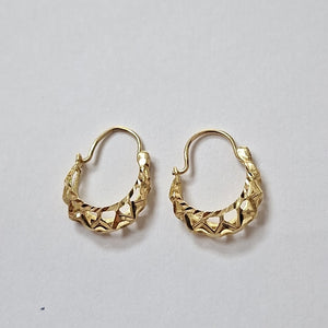 ARETES PAR ORO 10 K 1,20 GRMS (SEMINUEVO)