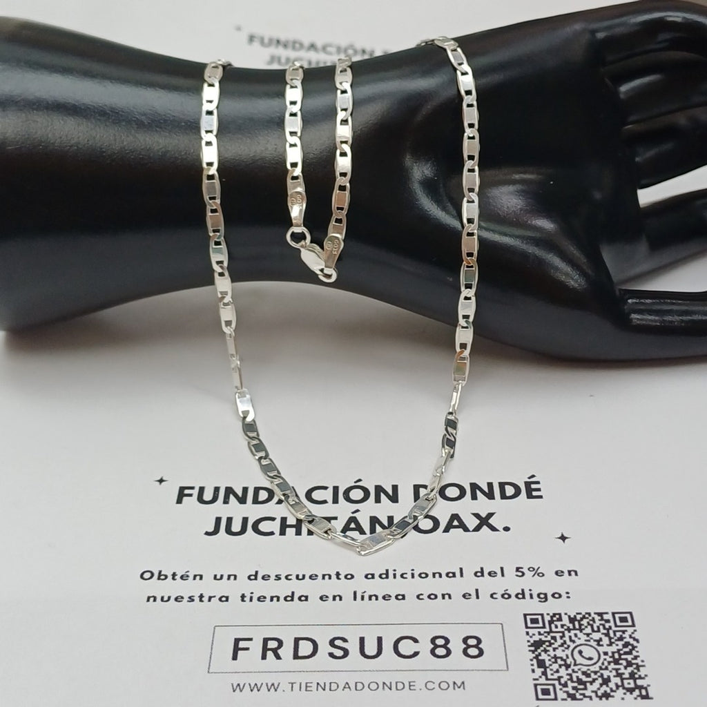 CADENA GUCHI PLATA .925 60 CM 10.33 GR (NUEVO)