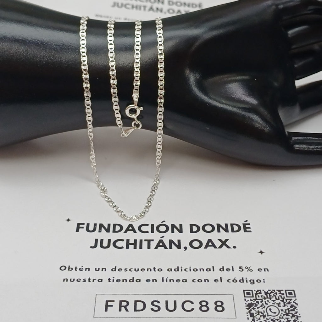 CADENA GUCHI PLATA .925 50 CM 3.72 GR (NUEVO)
