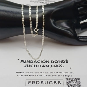 CADENA GUCHI PLATA .925 50 CM 3.72 GR (NUEVO)