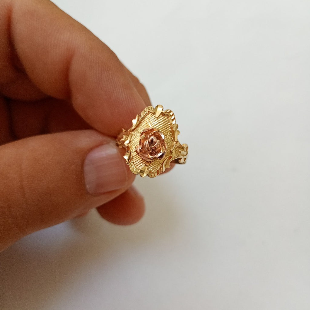 ANILLO ORO 14 K 4.1 GRMS (SEMINUEVO)