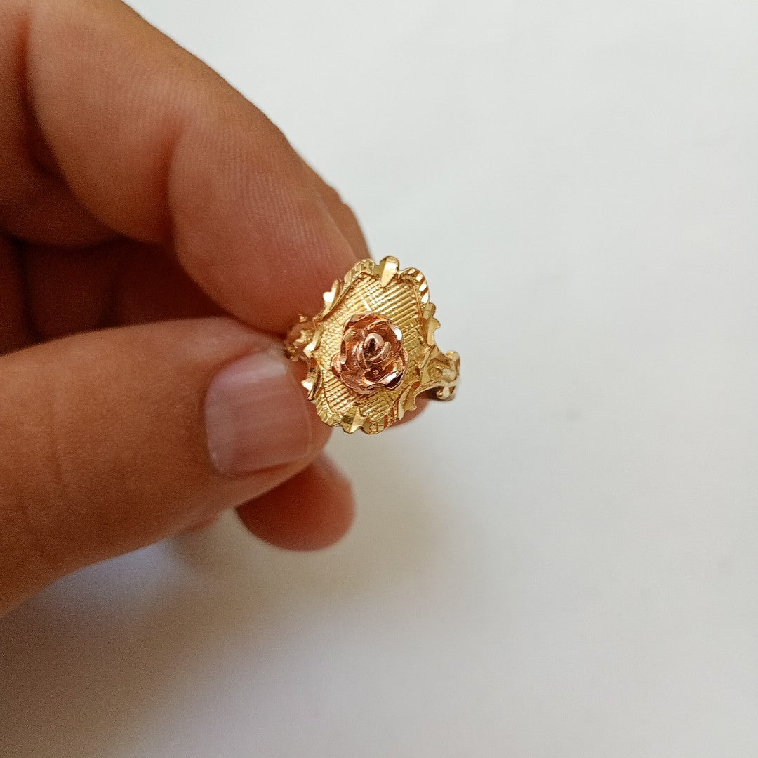 ANILLO ORO 14 K 4.1 GRMS (SEMINUEVO)
