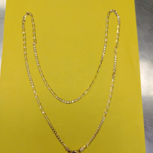 CADENA ORO, RODIADO 14 K 4.3 GRMS (SEMINUEVO)