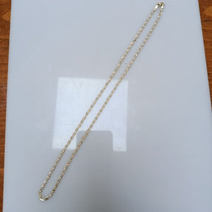 CADENA ORO, ORO COMBINADO 10 K 4.3 GRMS (SEMINUEVO)