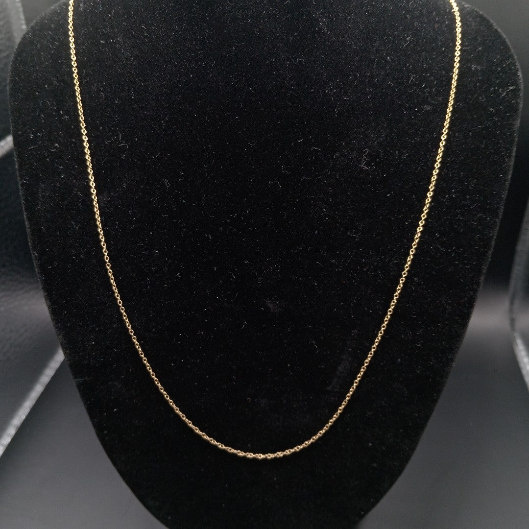 GARGANTILLA ORO 14 K 1.2 GRMS (SEMINUEVO)