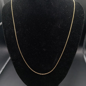 GARGANTILLA ORO 14 K 1.2 GRMS (SEMINUEVO)