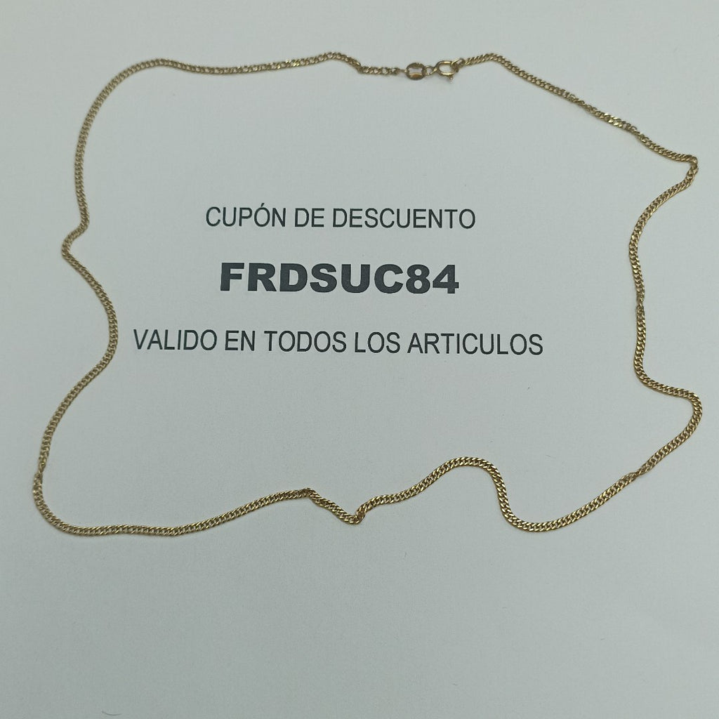 CADENA ORO 10 K 3.5 GRMS (SEMINUEVO)