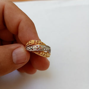 ANILLO ORO 14 K 3.2 GRMS (SEMINUEVO)