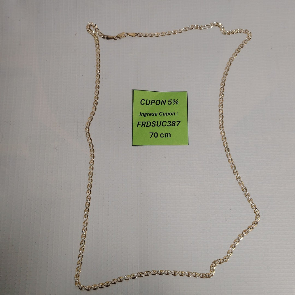 CADENA ORO 14 K 9 GRMS (SEMINUEVO)