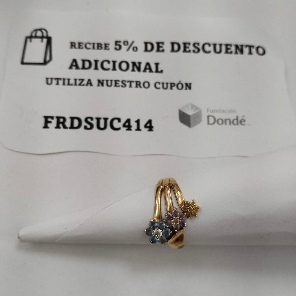 ANILLO ORO 14 K 4,00 GRMS (SEMINUEVO)