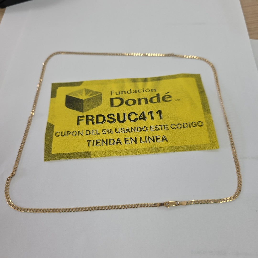 CADENA ORO 14 K 6.2 GRMS (SEMINUEVO)
