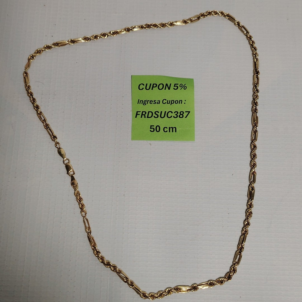 CADENA ORO 10 K 8,70 GRMS (SEMINUEVO)