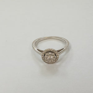 ANILLITO ORO BLANCO 14 K 2.6 GRMS (SEMINUEVO)