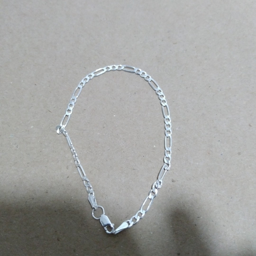 PULSERA 3X1 PLATA .925 21 CM 2.83 GR (NUEVO)