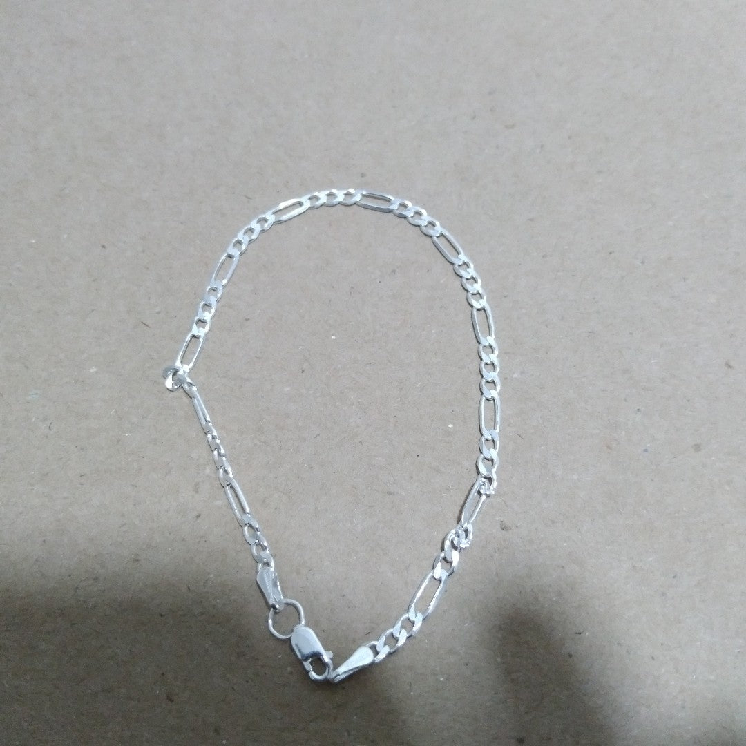 PULSERA 3X1 PLATA .925 21 CM 2.83 GR (NUEVO)