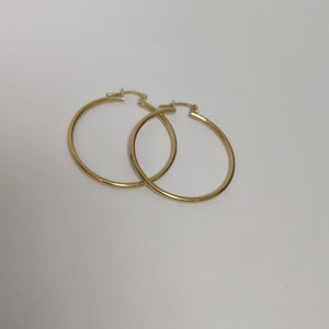 ARRACADAS PAR ORO 14 K 3.3 GRMS (SEMINUEVO)