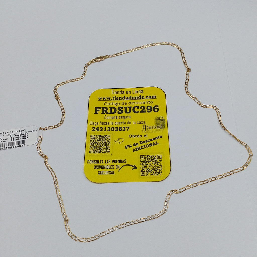 CADENA ORO 14 K 4.1 GRMS (SEMINUEVO)