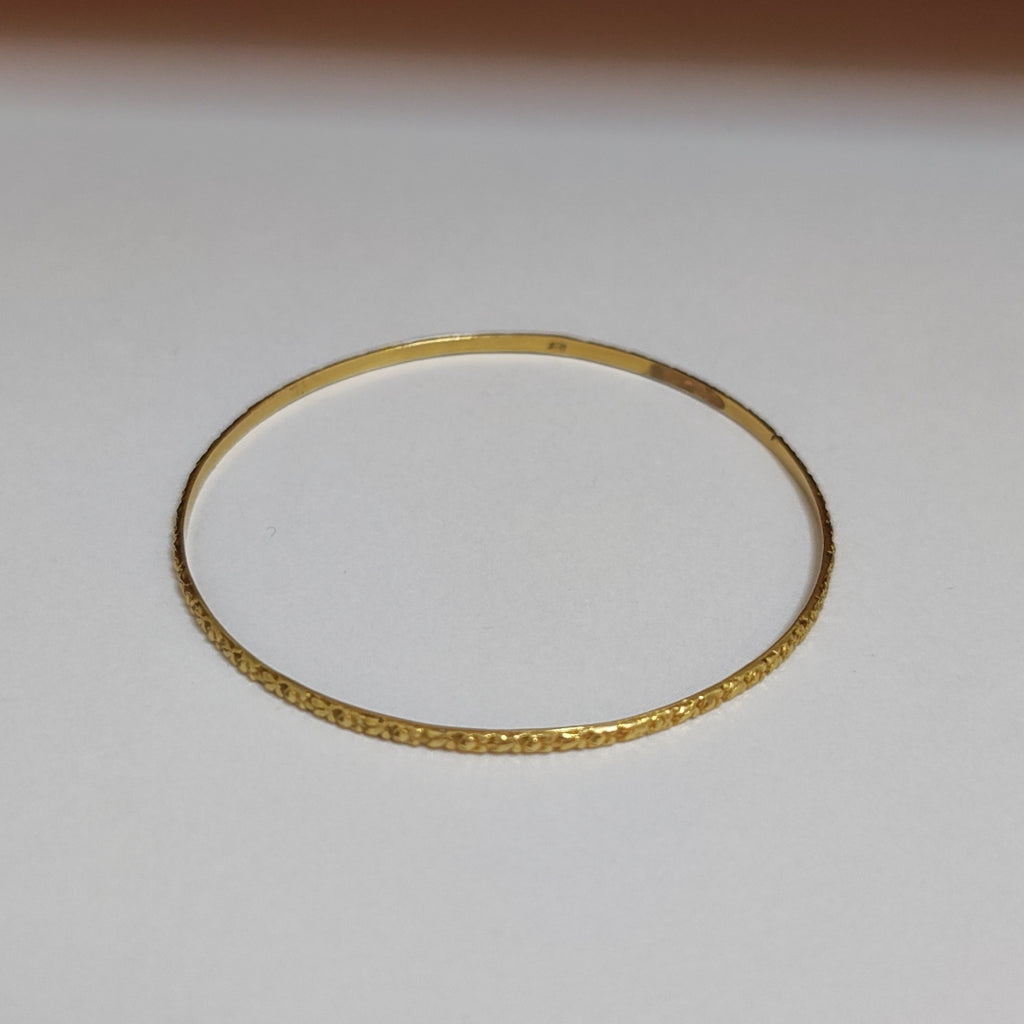 PULSERA RIGIDA ORO 18 K 7,10 GRMS (SEMINUEVO)