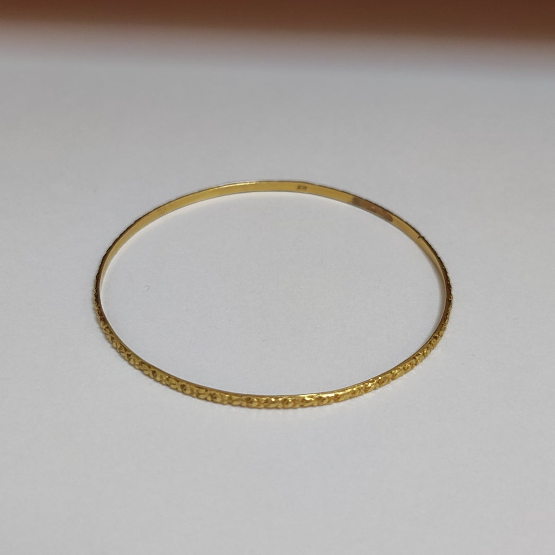 PULSERA RIGIDA ORO 18 K 7,10 GRMS (SEMINUEVO)
