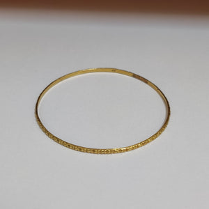 PULSERA RIGIDA ORO 18 K 7,10 GRMS (SEMINUEVO)