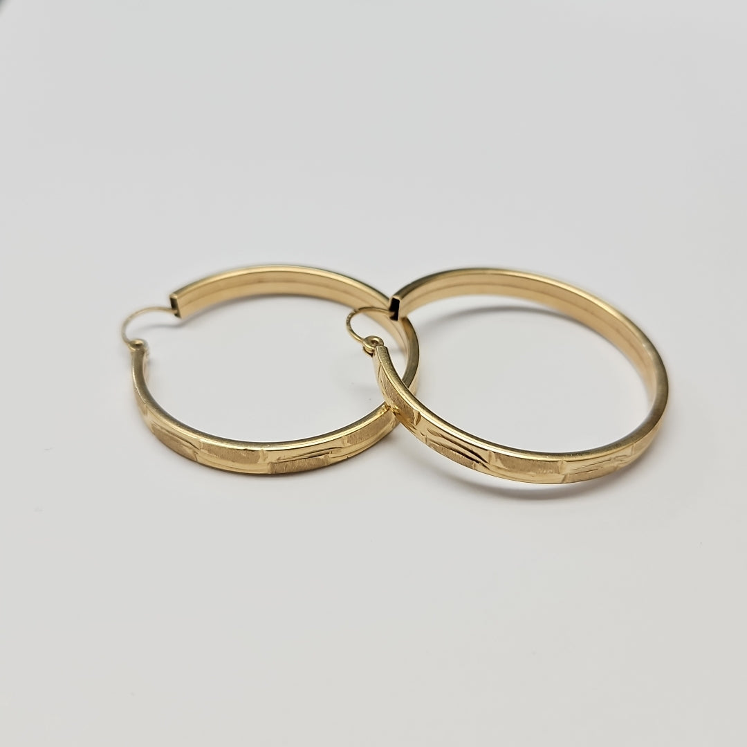 ARRACADAS PAR ORO 10 K 4.5 GRMS (SEMINUEVO)