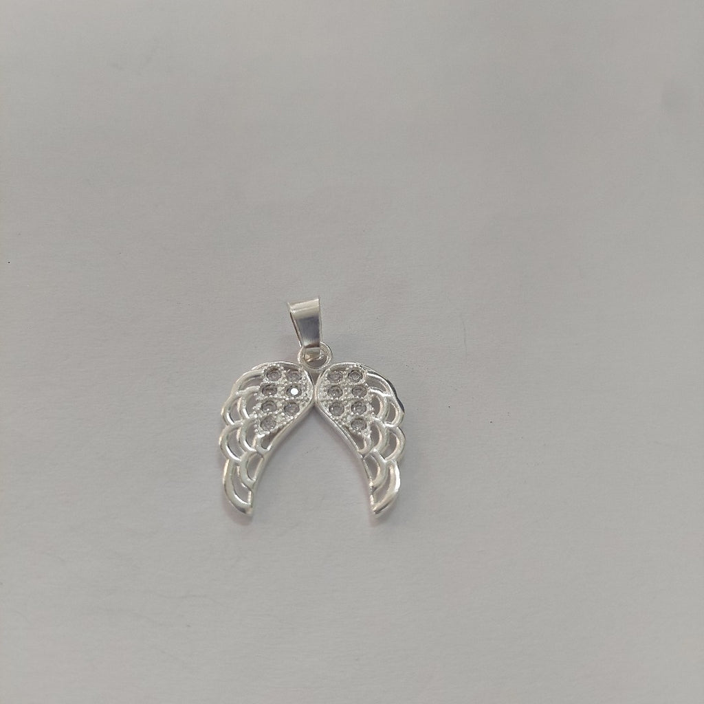 DIJE ALAS C/CIRCONIAS PLATA .925 2.3 GR (NUEVO)