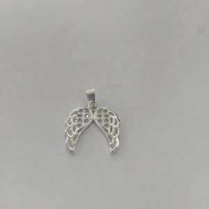 DIJE ALAS C/CIRCONIAS PLATA .925 2.3 GR (NUEVO)