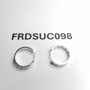 ARETES ARRACADAS GRECAS PLATA .925 4.13 GR (NUEVO)
