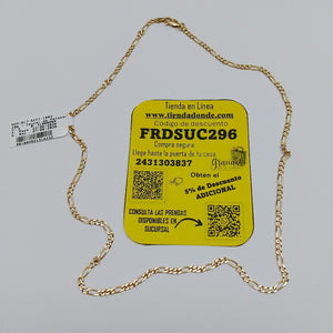 CADENA ORO 14 K 6.1 GRMS (SEMINUEVO)