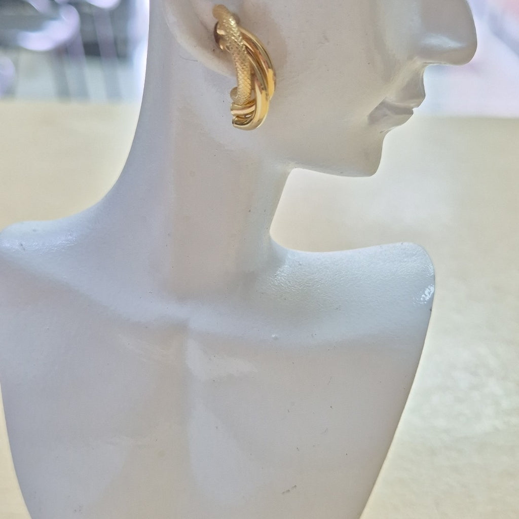 ARETES PAR ORO 14 K 1.5 GRMS (SEMINUEVO)