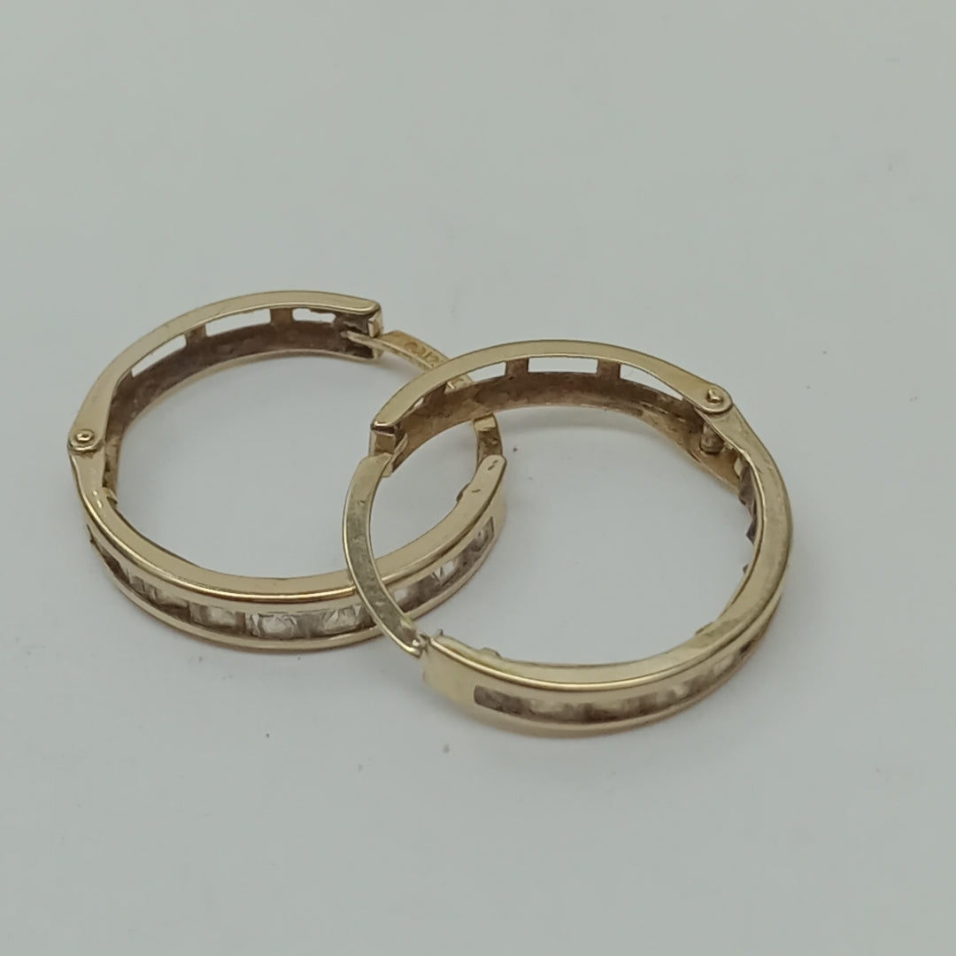ARRACADAS PAR ORO 10 K 1.6 GRMS (SEMINUEVO)