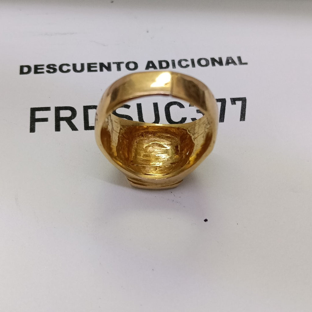 ANILLO DE GRADUACIÓN ORO 10 K 7.6 GRMS (SEMINUEVO)