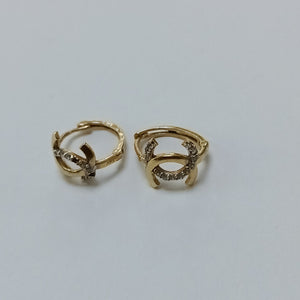 ARETES PAR ORO 14 K 1.4 GRMS (SEMINUEVO)