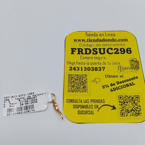 DIJE ORO 14 K 0,40 GRMS (SEMINUEVO)