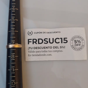 ARGOLLA ORO 10 K 1.3 GRMS (SEMINUEVO)