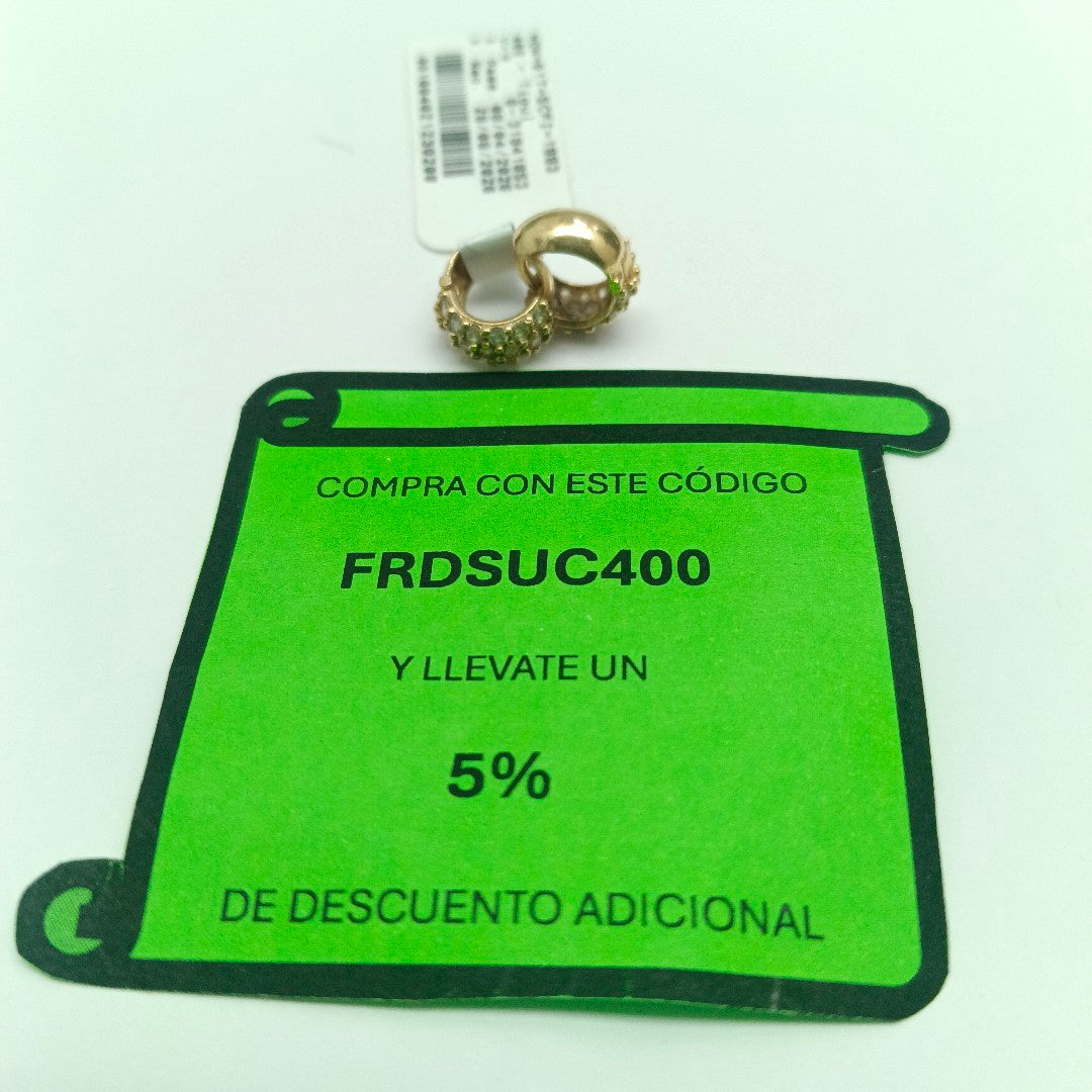 ARRACADAS PAR ORO 10 K 2,20 GRMS (SEMINUEVO)