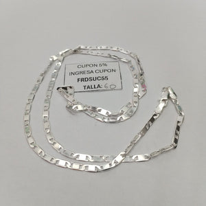 CADENA GUCHI PLATA .925 60 CM 10.73 GR (NUEVO)