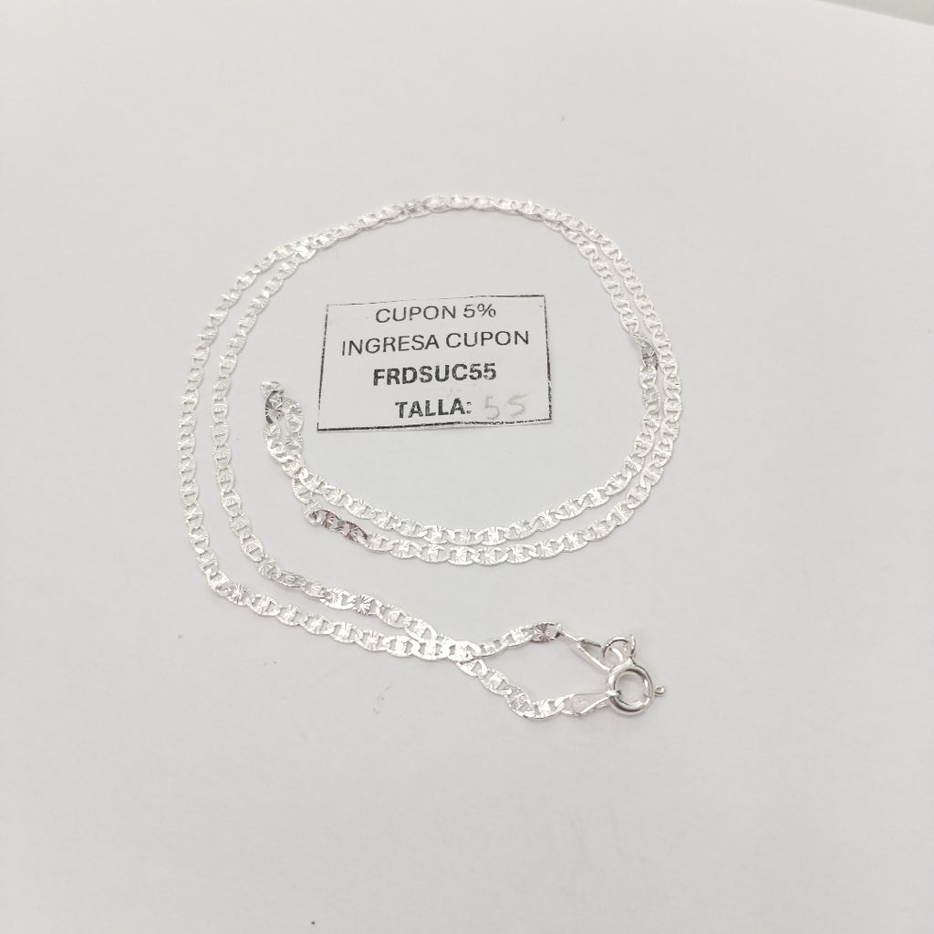 CADENA GUCHI PLATA .925 55 CM 3.82 GR (NUEVO)