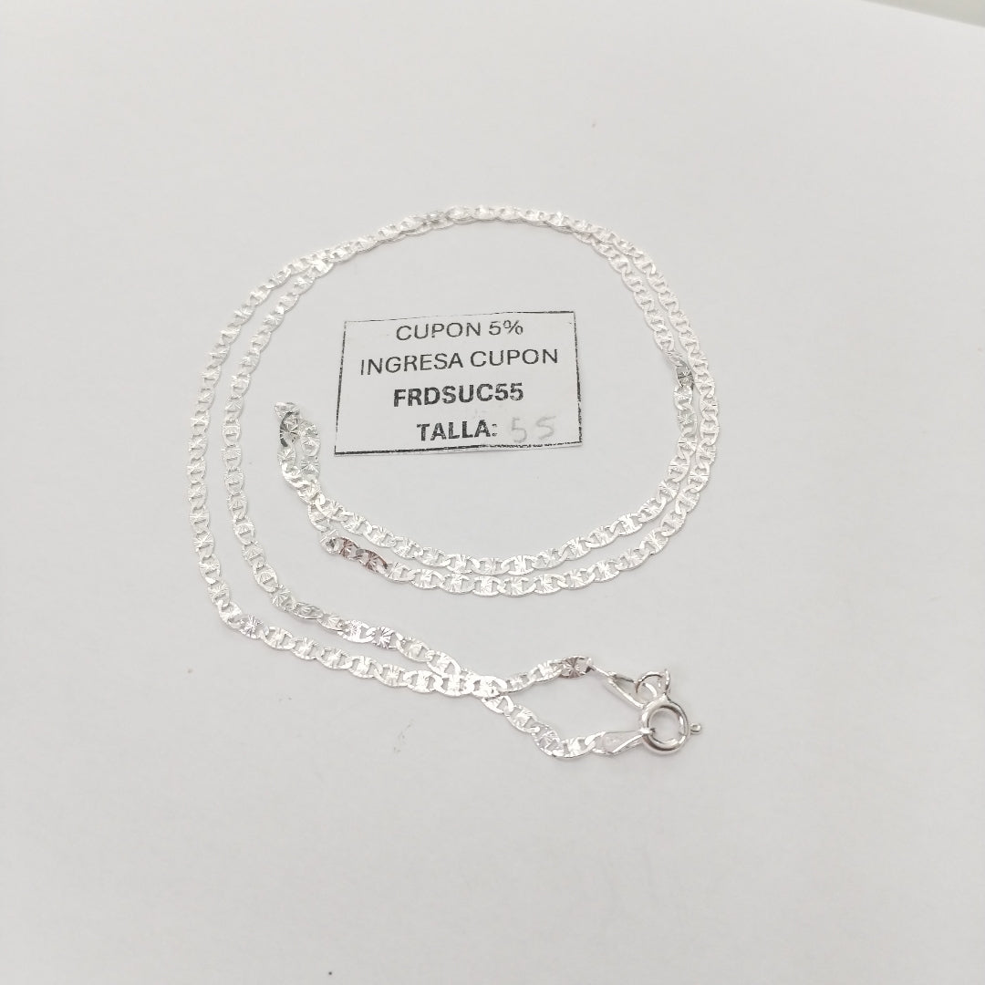 CADENA GUCHI PLATA .925 55 CM 3.82 GR (NUEVO)