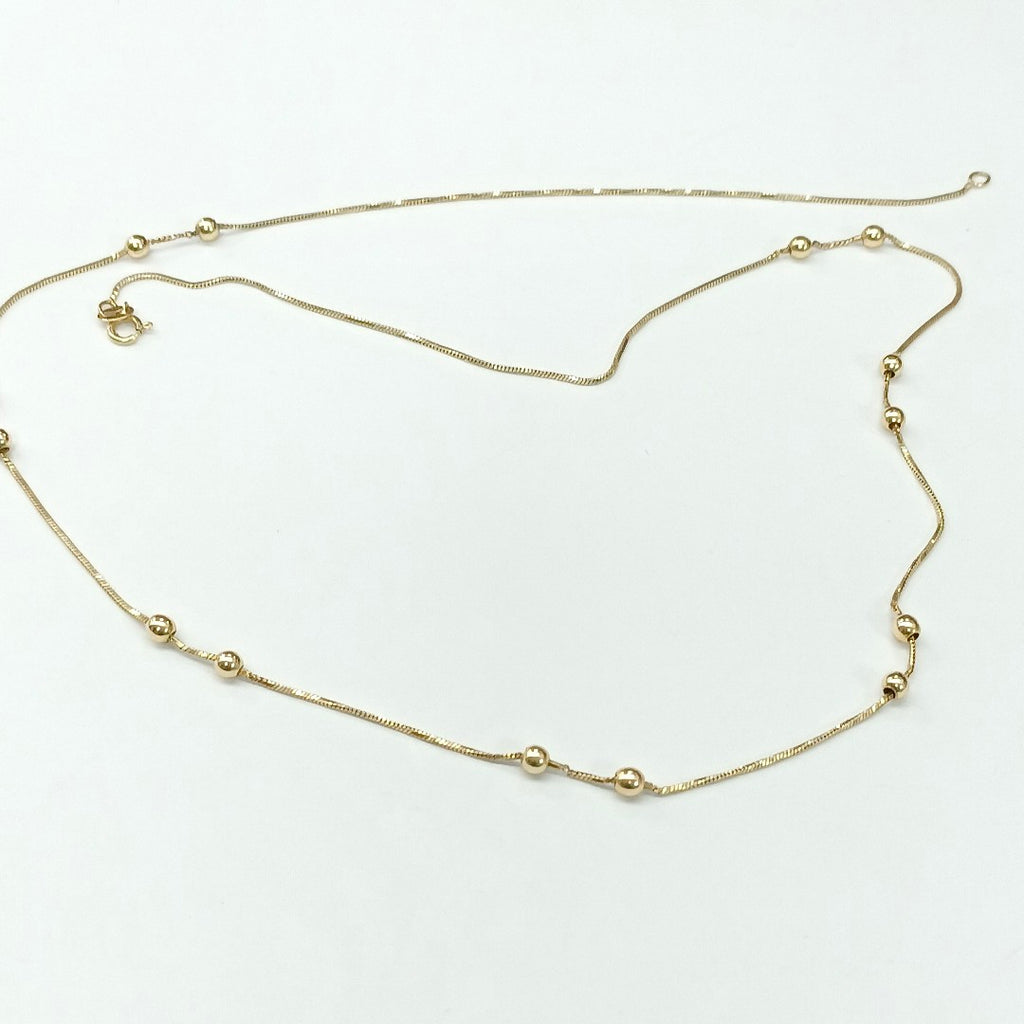 GARGANTILLA ORO 14 K 3.2 GRMS (SEMINUEVO)